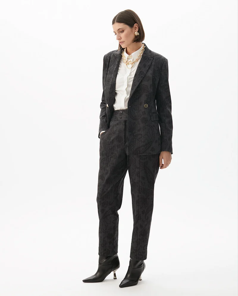 Lola Casademunt Diplomatic Paisley Jogger Pants
